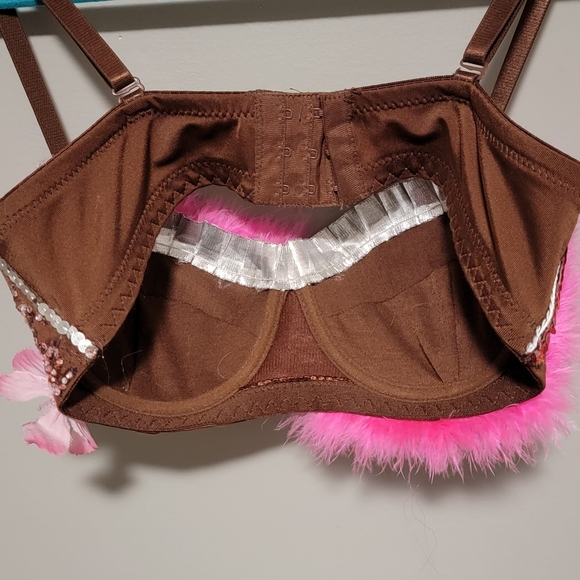 Hand made Festival top/bra Or Mermaid Costume Cosplay - Picture 4 of 7